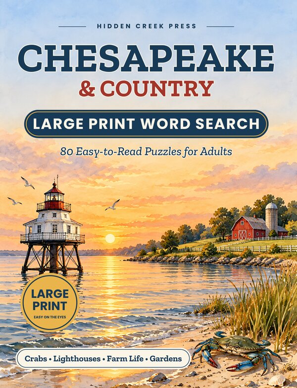 Cover of Chesapeake & Country Large Print Word Search